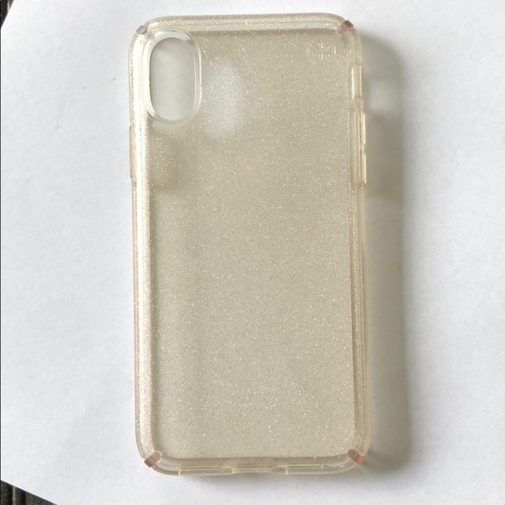 iPhone X Speck Glitter/Clear Case
